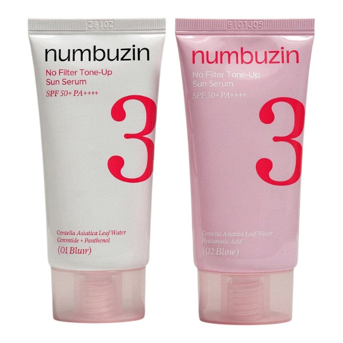 numbuzin no filter tone up sun serum 50ml