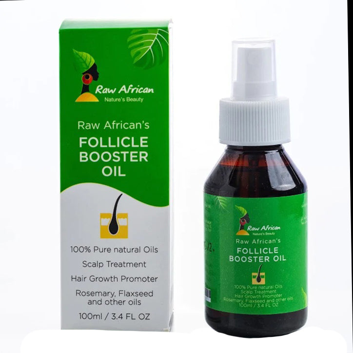 raw african follicle booster oil 100ml