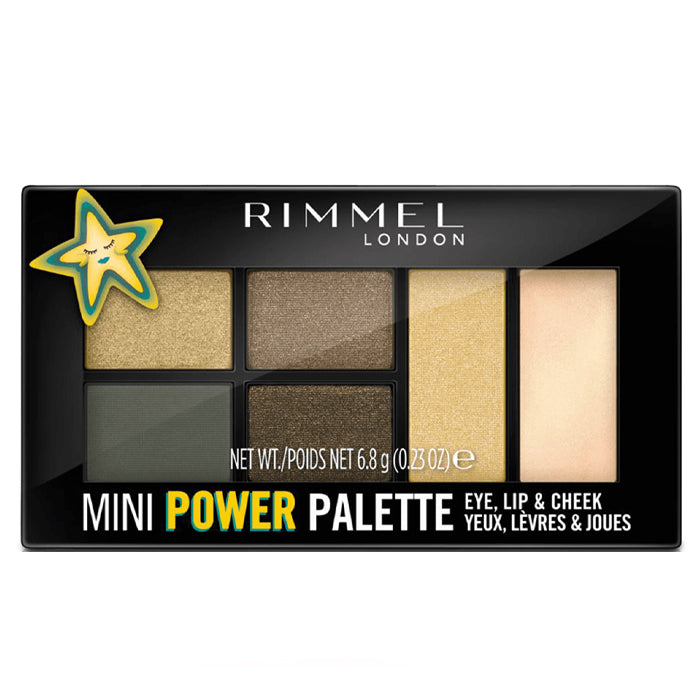 rimmel mini power palette 005 boss babe