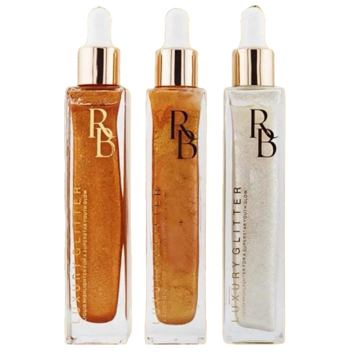 rose berry luxury glitter shimmer body oil