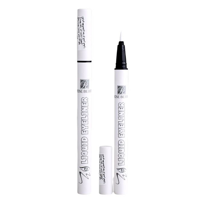 rose berry white eyeliner