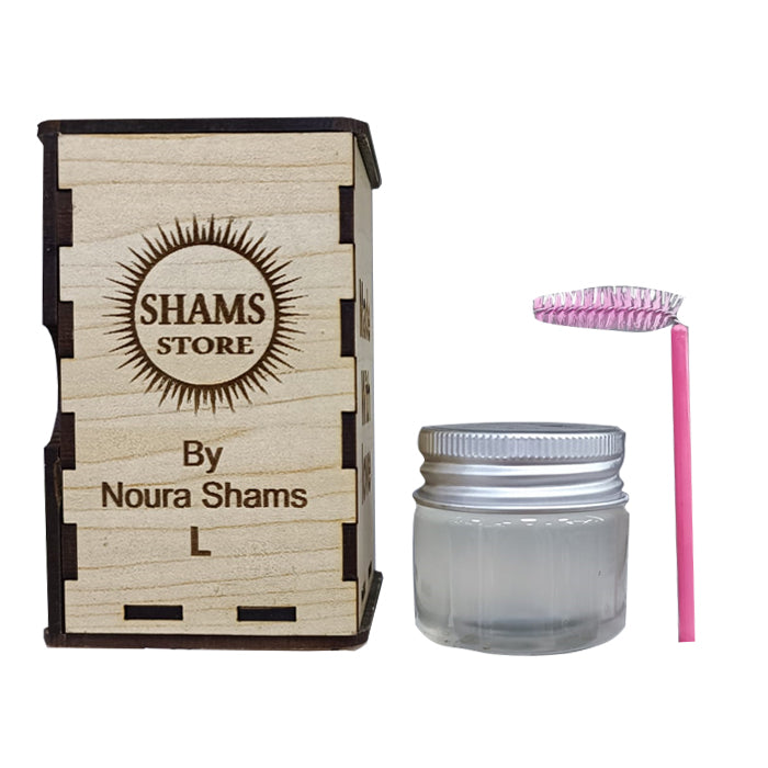 shams brow shaping wax