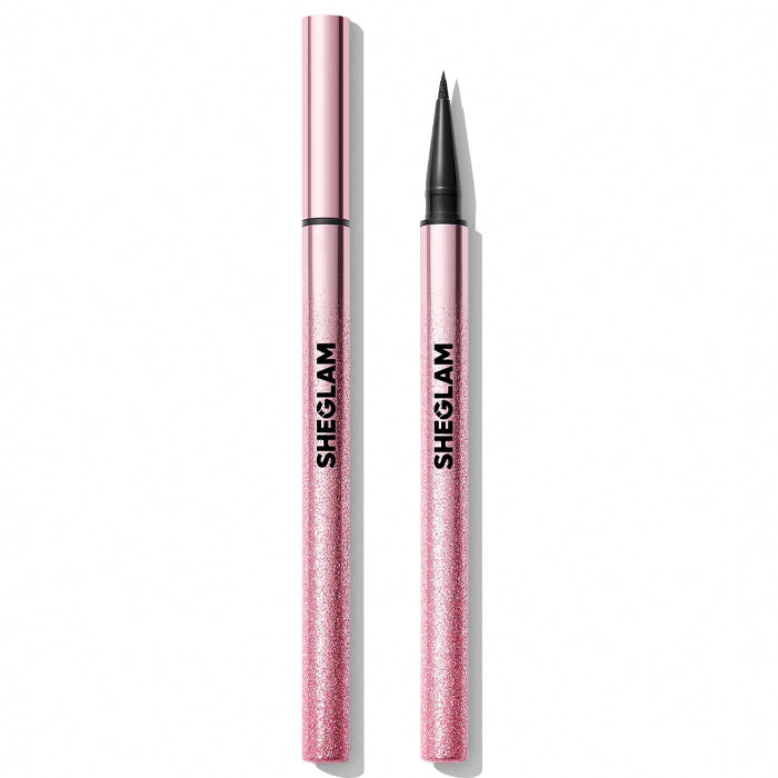 sheglam rose line & define waterproof liquid eyeliner black