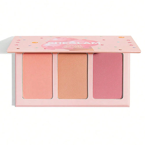 sheglam sweet cheeks blush trio palette