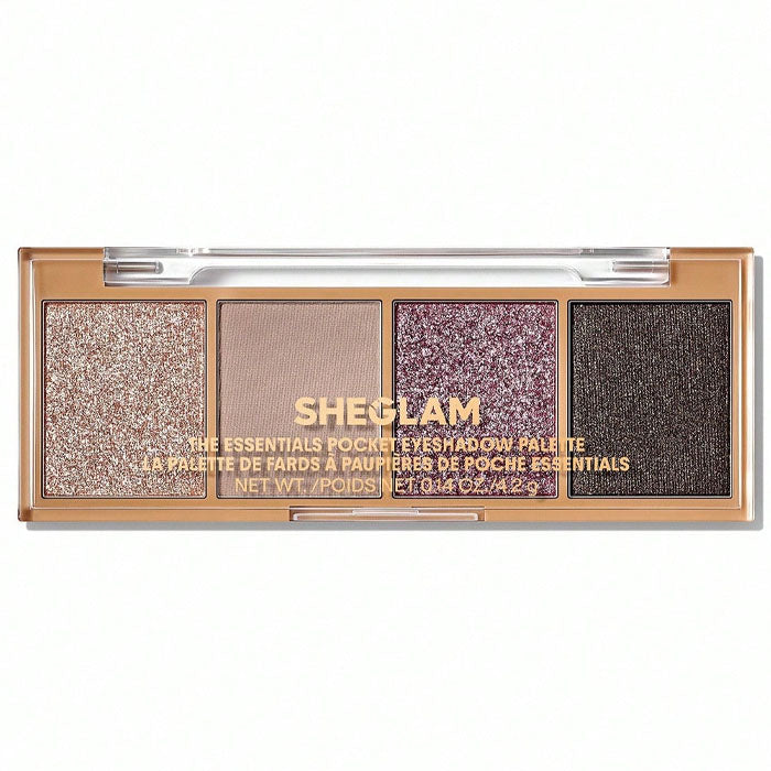 sheglam the essentials pocket eyeshadow palette
