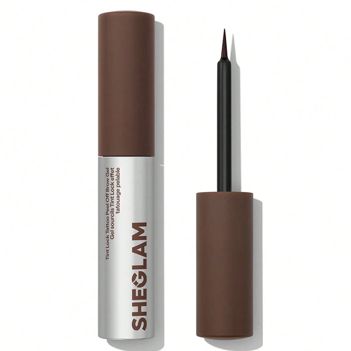 sheglam tint lock tattoo peel off brow gel