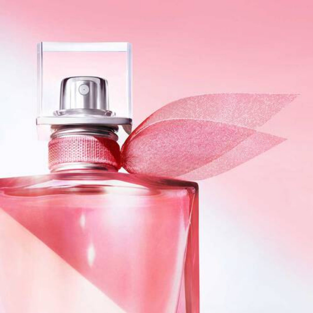 عطر لانكوم لا في إي بيل أون روز أو دو تواليت للنساء