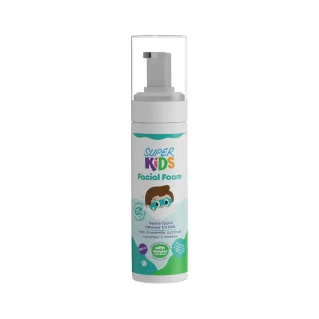 Superkids Facial Foam Cleanser 200 ml