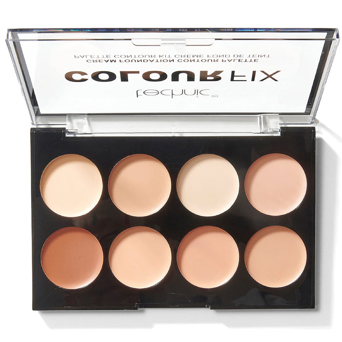 technic colourfix cream foundation contour palette