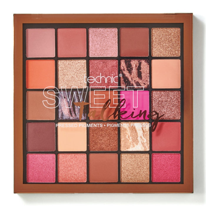 technic sweet talkin 25 colors eyeshadow palette