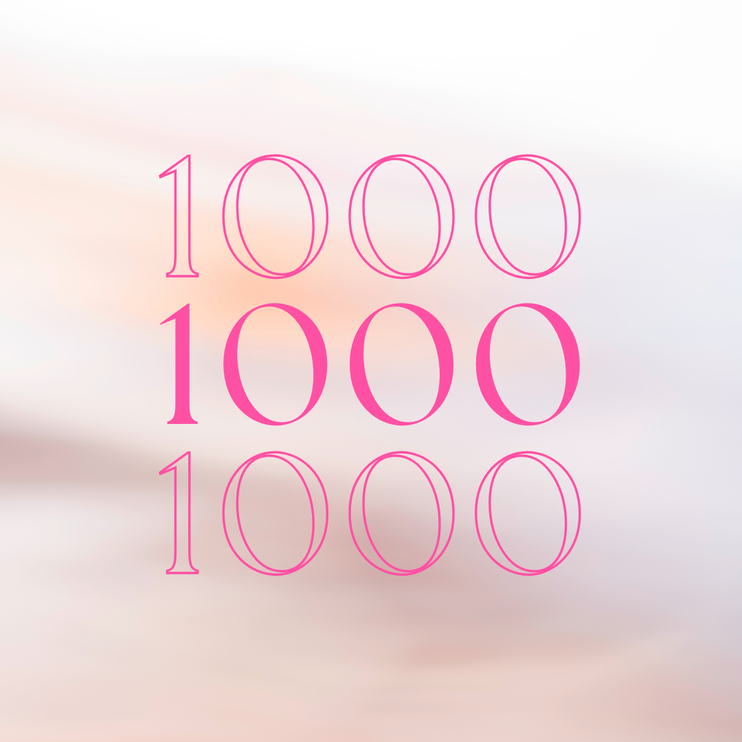 Below 1000