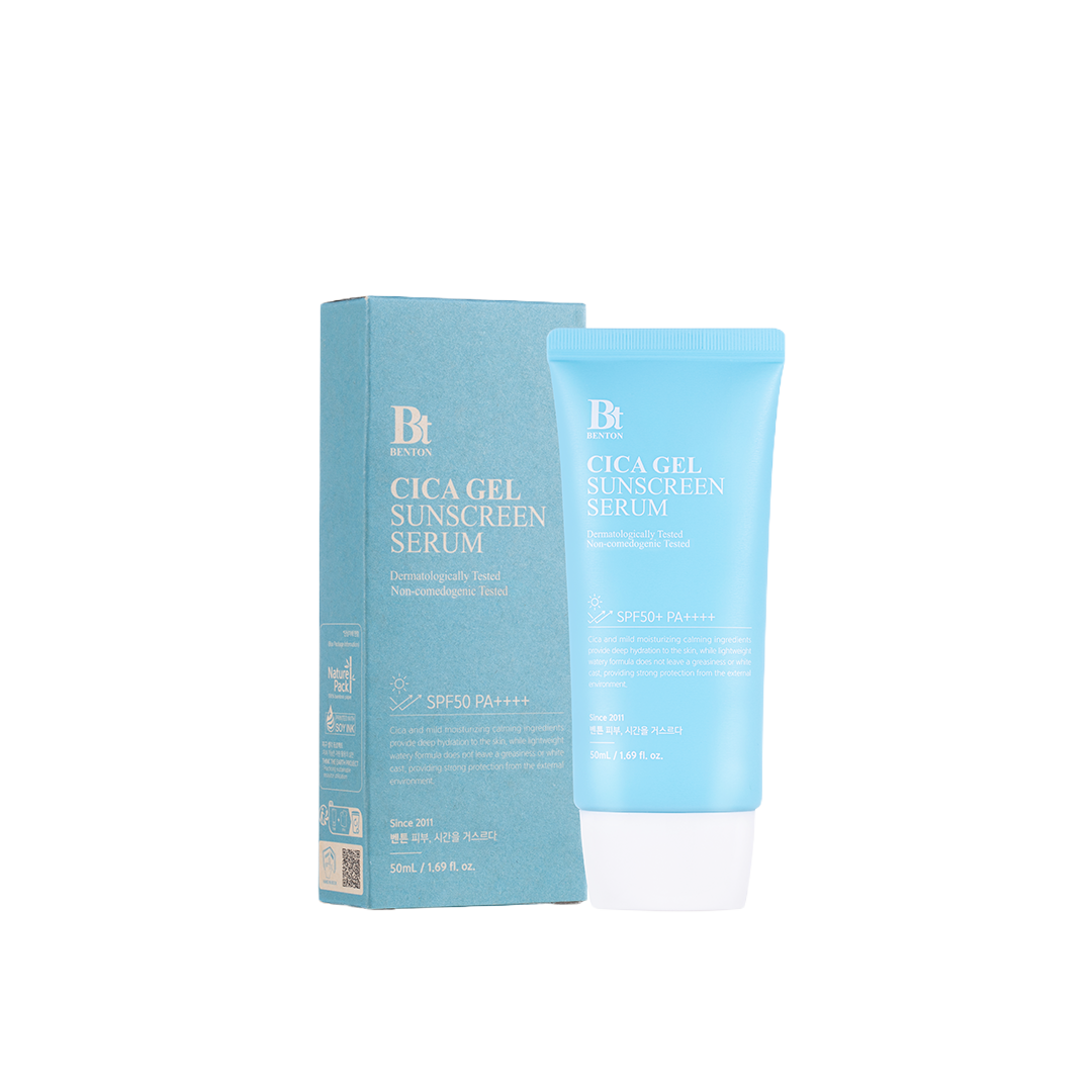 Benton: Cica gel sunscreen serum: