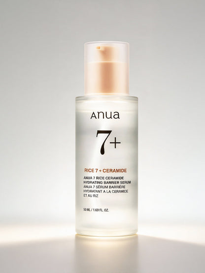 Anua Rice 7 Ceramide Hydrating Barrier Serum
