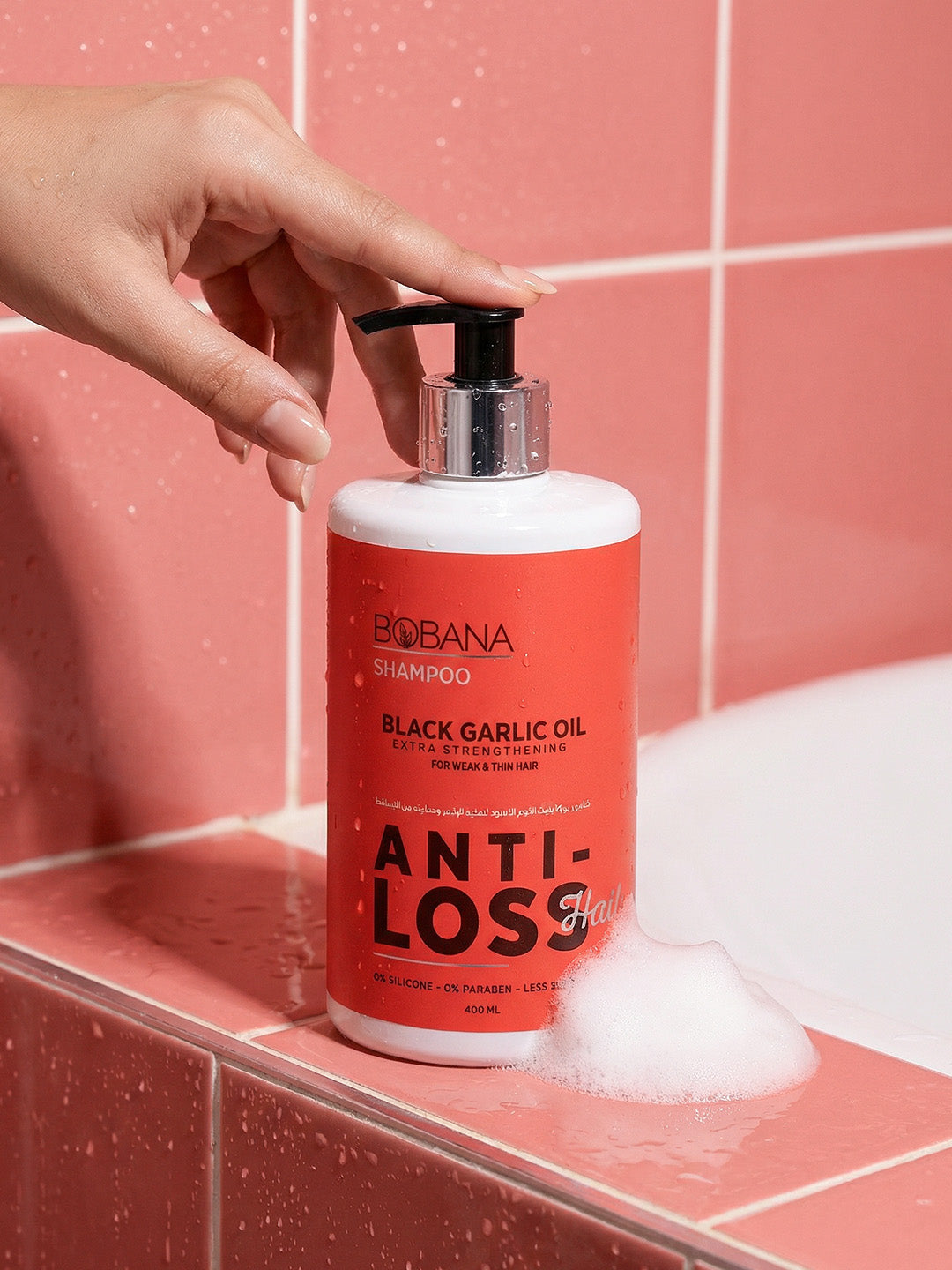 Bobana Shampoo with Black Garlic Oil