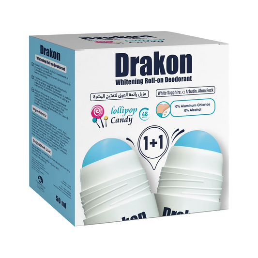 Drakon® Promopack whitening Roll on - Lollipop Candy 1+1 FREE