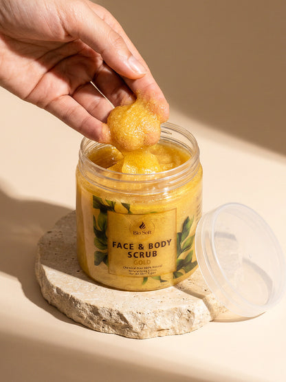 Bio Soft Face & Body Scrub Gold