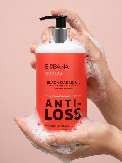 Bobana Shampoo with Black Garlic Oil