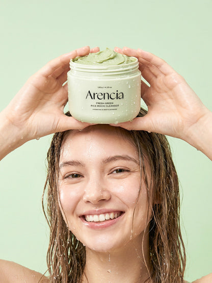 Arencia Fresh Green Rice Mochi Cleanser 120g