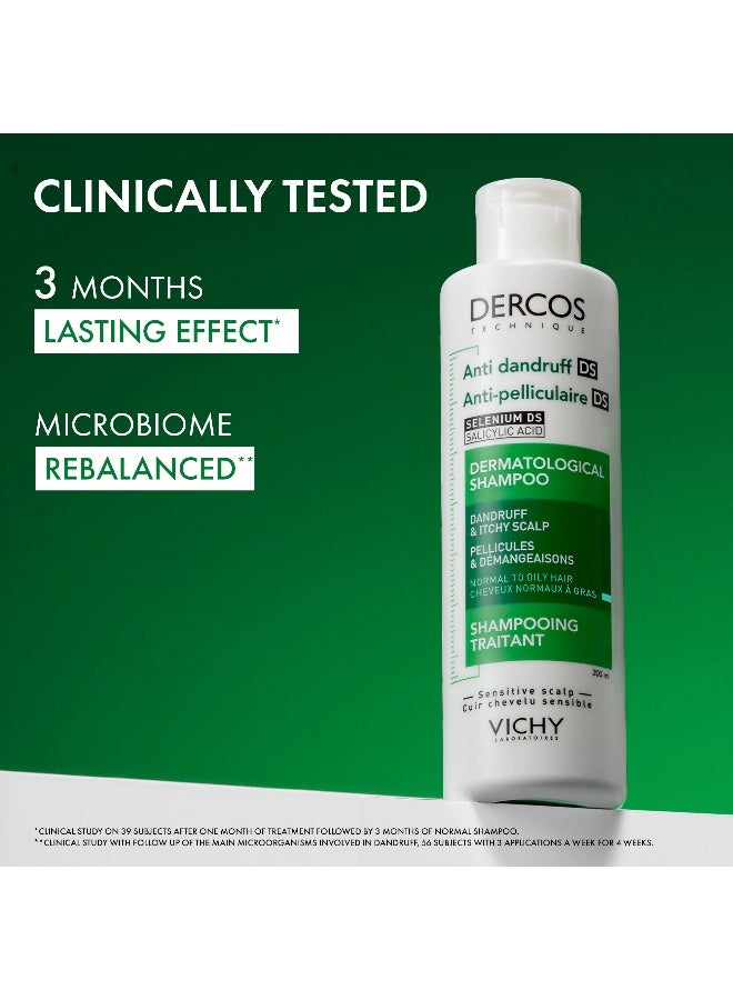 Dercos Anti Dandruff Shampoo For Normal To Oily Hair For Men & Women 200ml