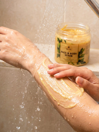 Bio Soft Face & Body Scrub Gold