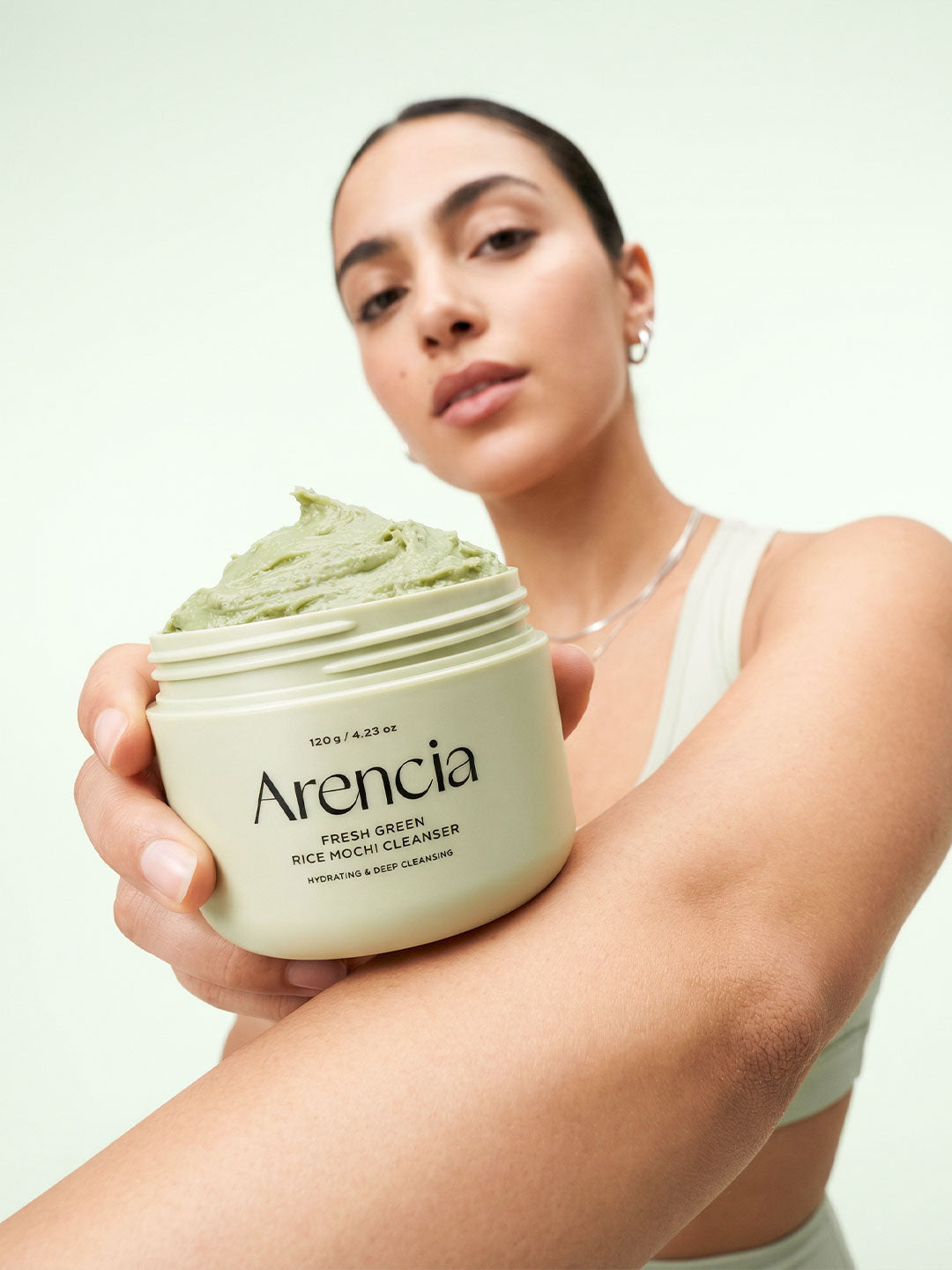 Arencia Fresh Green Rice Mochi Cleanser 120g