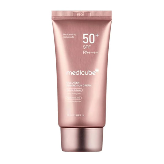 كريم الكولاجين للشد والحماية من الشمس SPF50+ PA++++ من ميديكيوب 50 مل