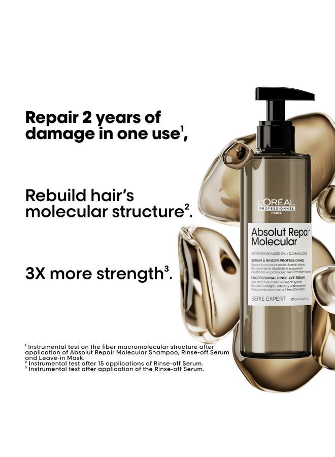 Absolut Repair Molecular Hair Rinse-Off Serum 250ml