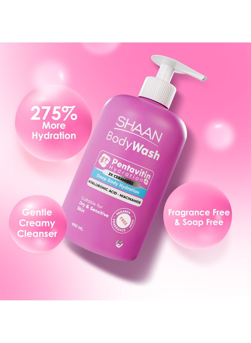 SHAAN Hydrating Body Wash 480 Ml