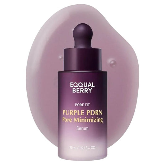 eqqual berry purple pdrn pore minimizing serum 30ml