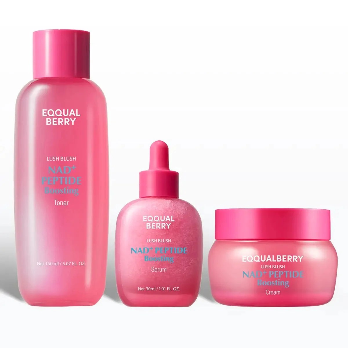 Eqqualberry NAD+ Peptide Boosting Bundle