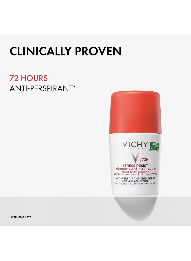 72 Hours Stress Resist Excessive Perspiration Deodorant White/Red 50ml