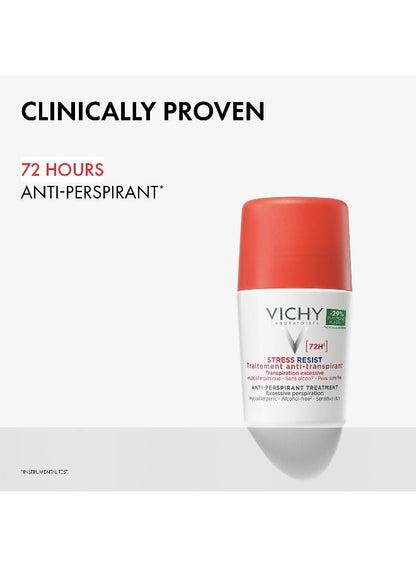 72 Hours Stress Resist Excessive Perspiration Deodorant White/Red 50ml