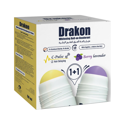 Drakon Whitening Roll On Berry Lavender + C-Pulse
