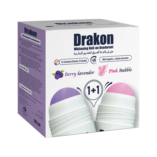 Drakon roll on Berry lavender + Pink Bubble