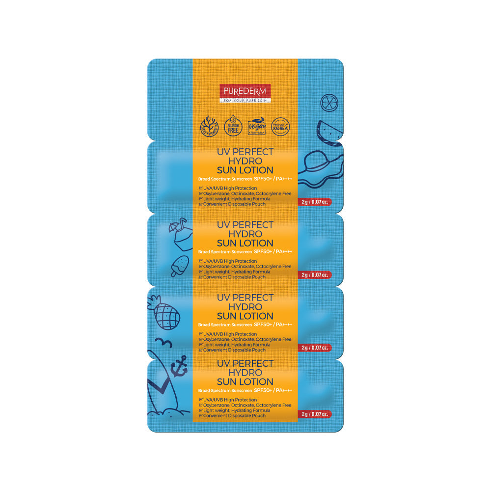 PUREDERM UV Perfect Hydro Sun Lotion 2g*4ea