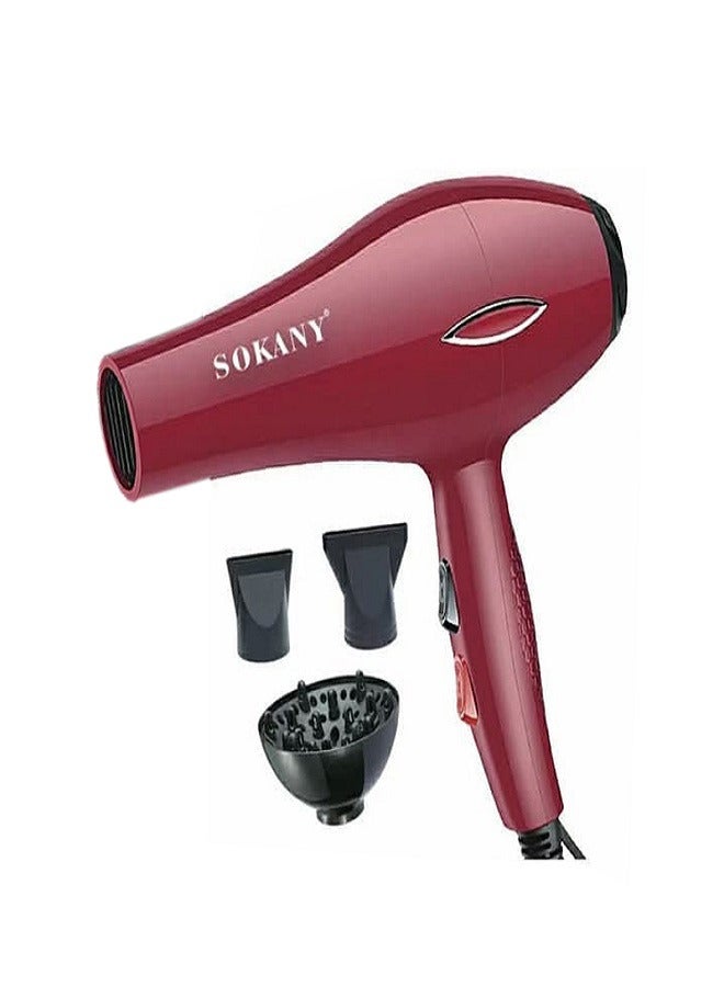 مجفف الشعر الاحترافي Sokany SK-2215 - بقوة 2600 واط