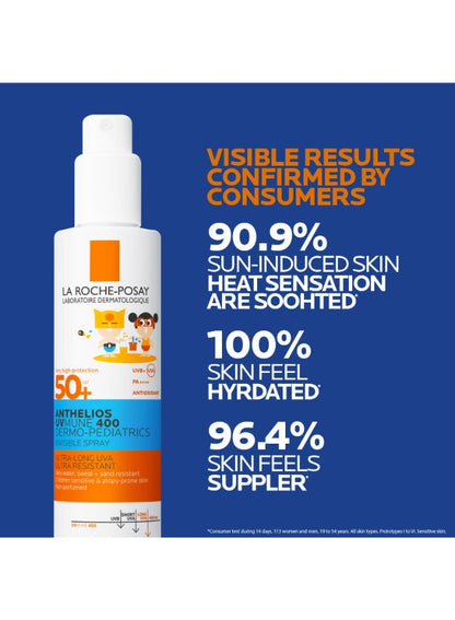 Anthelios Uvmune400 Dermo-Pediatrics Invisible Spray Spf50+ 200ml