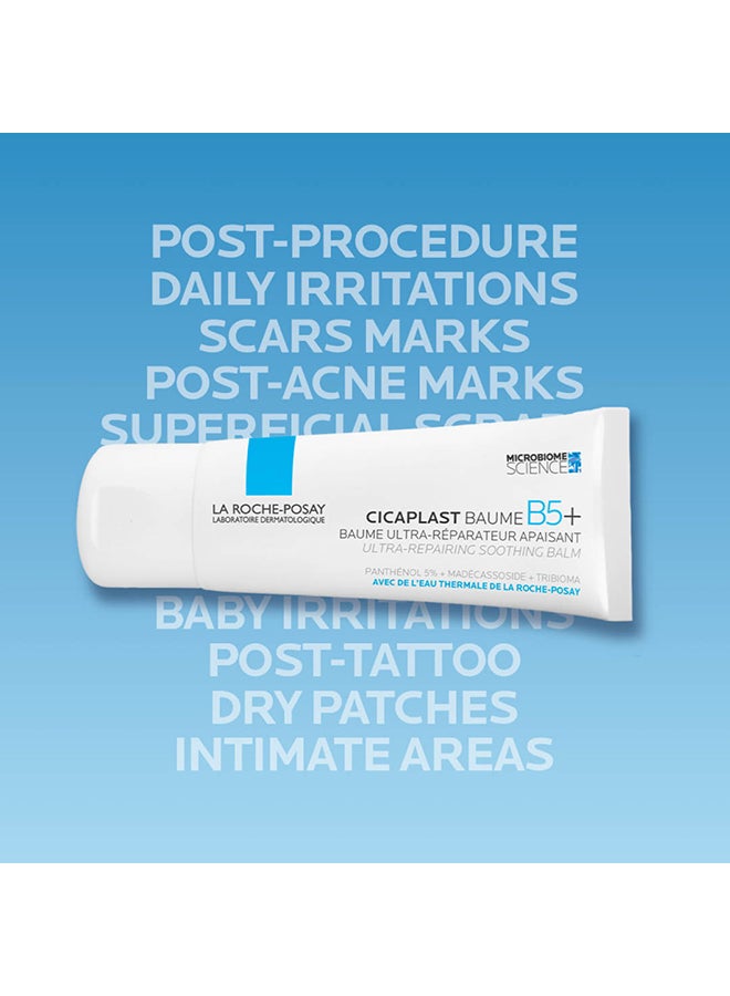 Cicaplast Baume B5+ Ultra Repairing Multi-Purpose Moisturizer Soothing and Reapairing Balm – for dry, damanged, irritiated and sensitive skin for whole family, including babies.