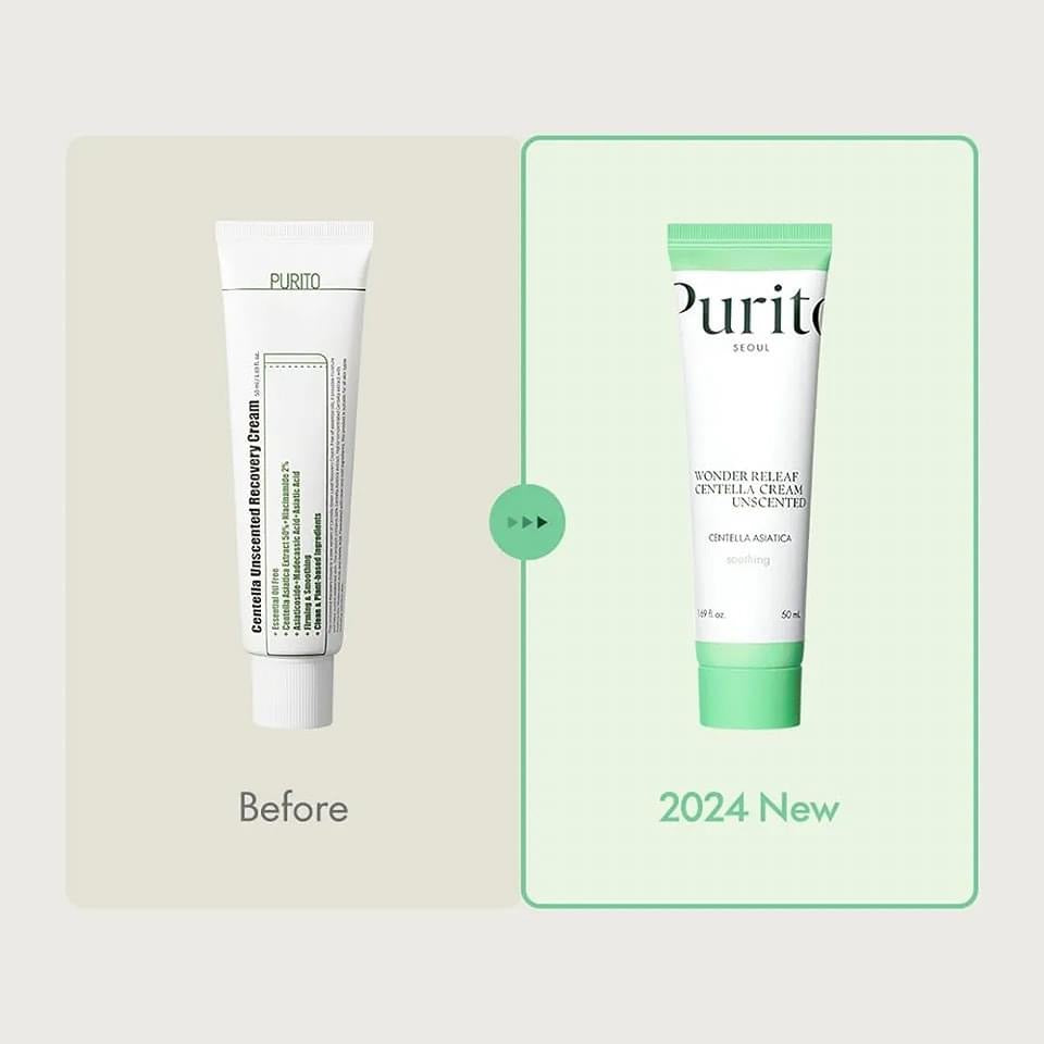 PURITO SEOUL - Centella Unscented Recovery Cream 50ml