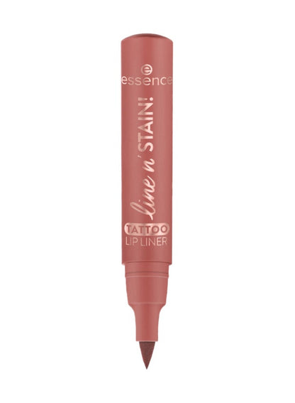 line n' STAIN! Tattoo Lip Liner | 02 Must Have Brown | Long-Lasting Liquid Formula | Precision Tip | Vegan & Cruelty-Free | Lightweight & Highly Pigmented Lip Contour (Pack of 1) Must Have Brown