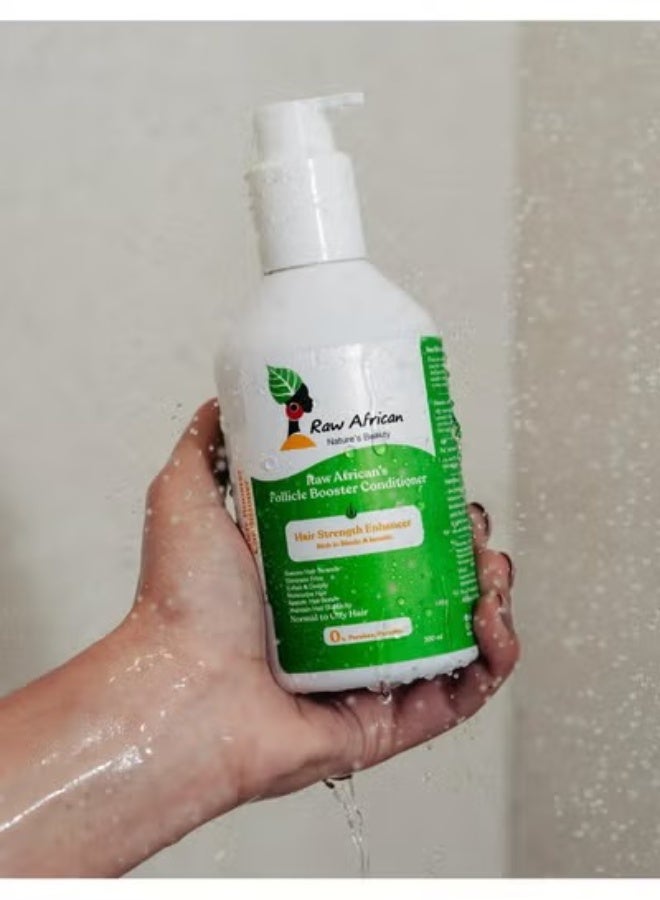 Raw African Natures Beauty Follicle Booster Conditioner - 300 ML (Packaging may vary)