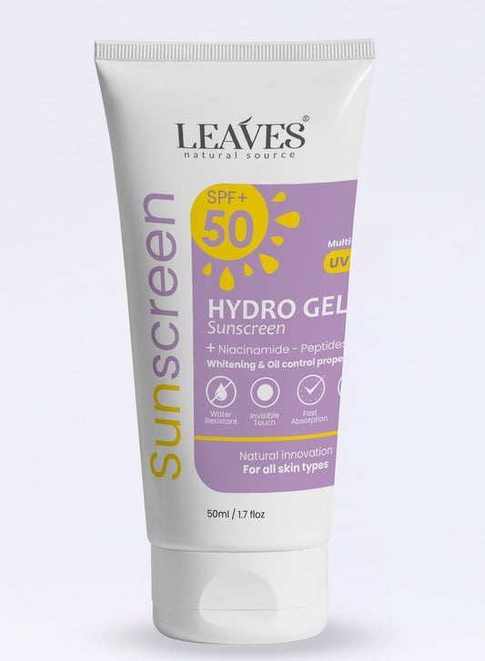 LEAVES Hydro Gel Sunscreen SPF 50+ 50ml