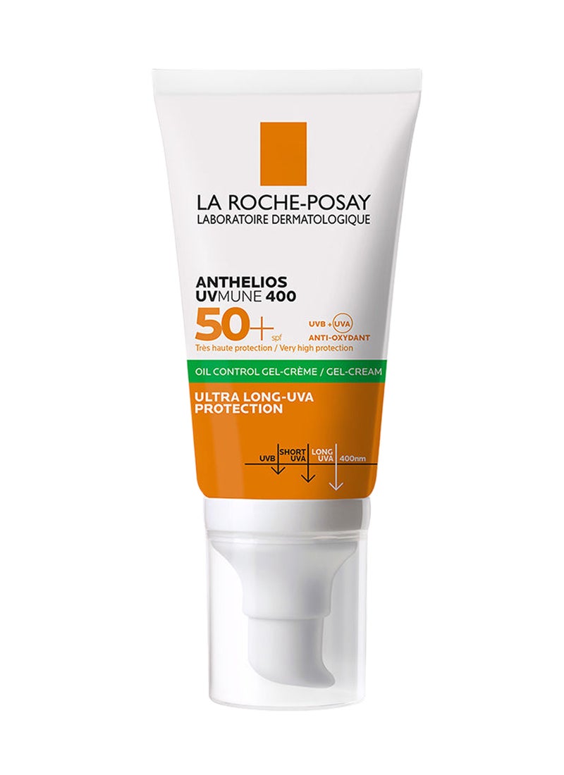 Innovation Anthelios UVMUNE 400 50+ Oil Control Gel Cream Anti- Brilliance 50.0ml Non-Tinted 50ml
