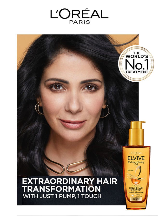 Elvive Extraordinary Sublime Hair Oil Serum Clear 100ml