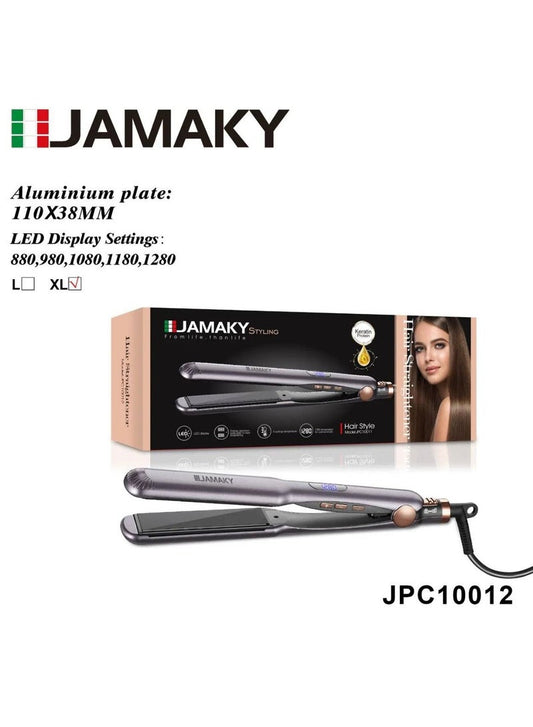 Professional hair straightener with Italian technology, dedicated to applying keratin and protein - JPC10012