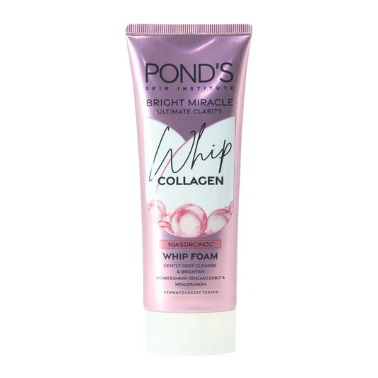 PONDS-FACE WASH ULTIMATE CLARITY WHIP COLLAGEN 100G