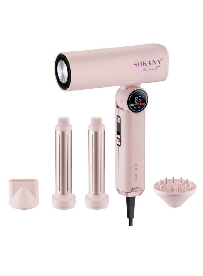 SK-14042 4-in-1 Digital Hair Dryer Set 2000 Watts