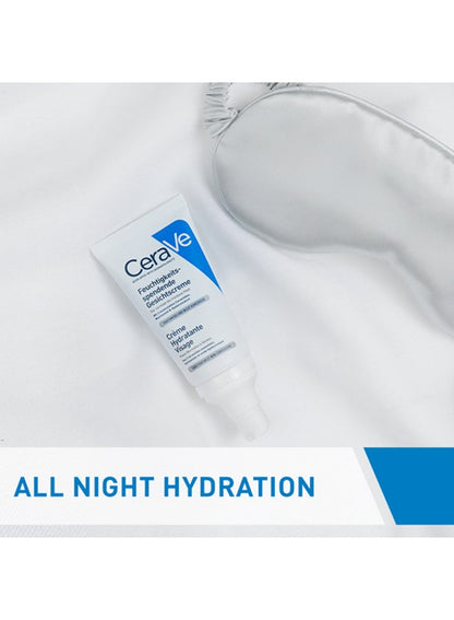 Pm Facial Moisturizing Lotion Night Cream With Hyaluronic Acid And Niacinamide 52ml