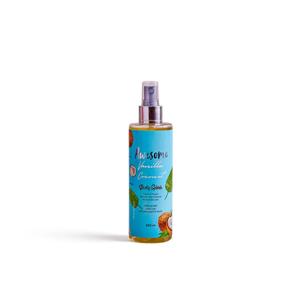 Awesome Vanilla Coconut Body Wash, Splash and Makeup Bag Set 750 ml