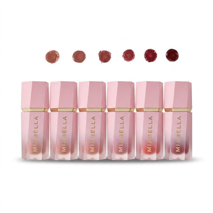 Liquid Blusher Sponge Applicator Matte 6 Colors Set